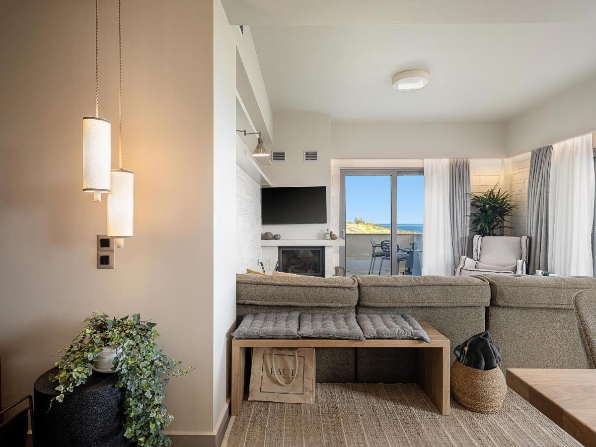 Emmanuel'S Sea View Luxury Apartment Kíssamos Dış mekan fotoğraf