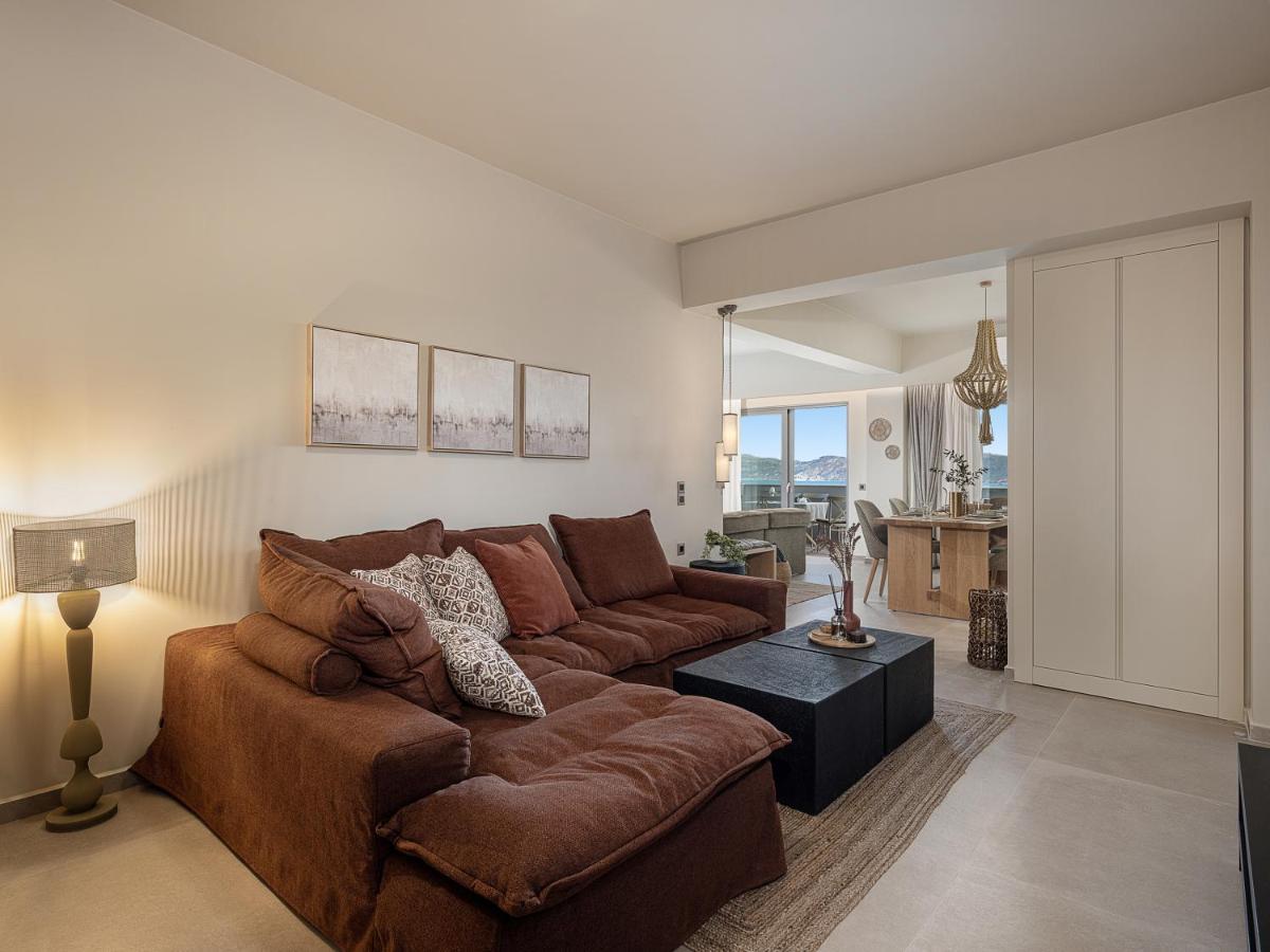Emmanuel'S Sea View Luxury Apartment Kíssamos Dış mekan fotoğraf